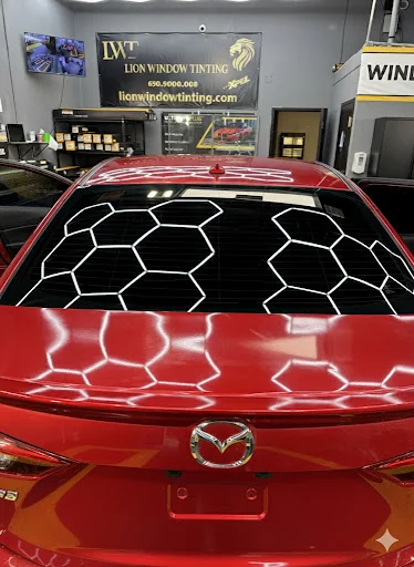 Customer vehicle photo shared in Darild Santos’s Google review of Lion Window Tinting
